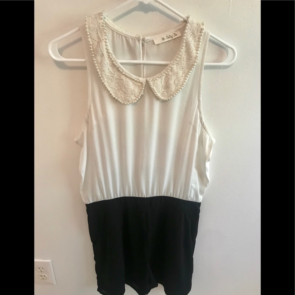 Black and White romper